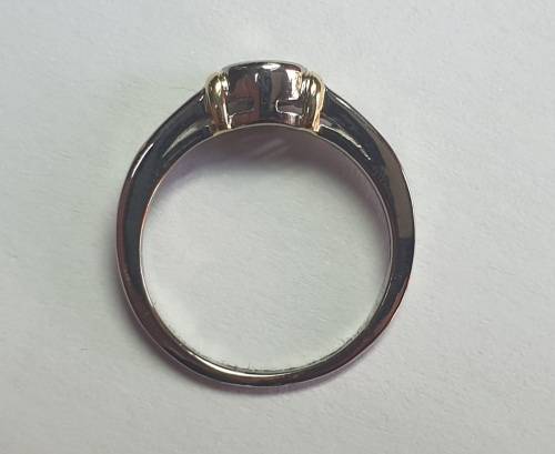 18ct white and yellow gold Diamond ring